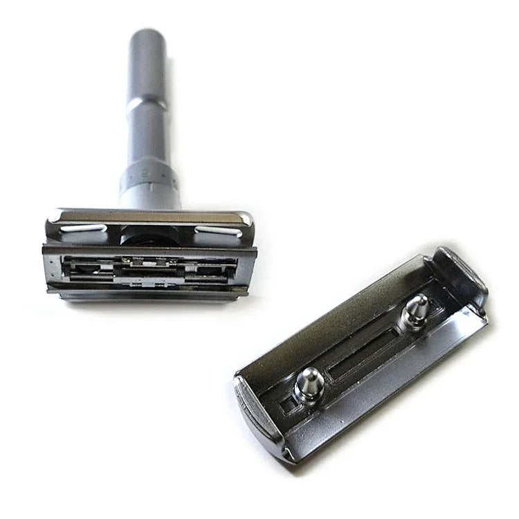 Men Vintage Adjustable Sharpness Double-sided Knife Holder Manual Razor