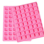 별 모양 영어 알파벳 실리콘 초콜릿 몰드 DIY 아이스 수제 비누 몰드, 별 모양 영어 알파벳