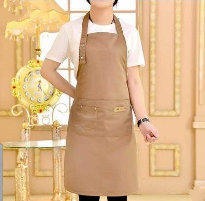 캔버스 앞치마 밀크티 커피숍 베이킹 레스토랑 패션 남녀 작업복