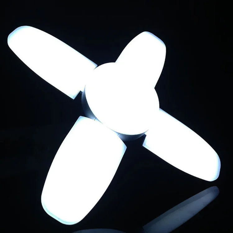 60W 5잎 235 LEDs SMD 2835 접이식 가정용 전구, AC 120-265V, E27 차가운 백색, B22 차가운 백색