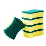 10개 매직 스펀지 지우개 클리너 주방 청소 스크러빙 천 설거지 주방 청소 도구, 10x8x3cm, 허리 모양, 10x8x3cm, 정사각형