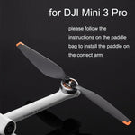 DJI 미니 4 Pro / 미니 3 Pro용 오리지널 프로펠러 2쌍, DJI 미니 4 Pro/미니 3 Pro용 오리지널