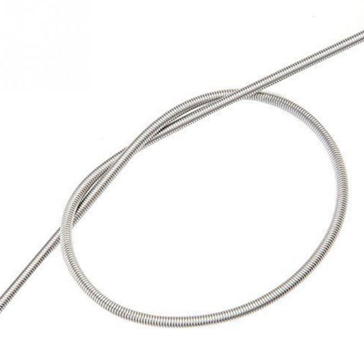 주방 수도관 청소 브러시 스테인리스 청소 브러시 스프링 긴 털 브러시, 1500x60x15-30mm