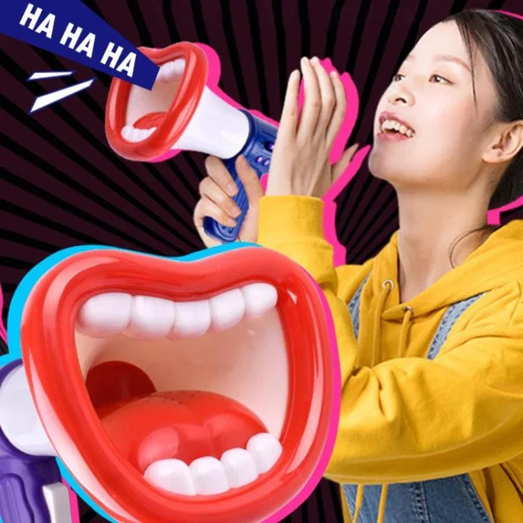 어린이용 핸드헬드 마이크 스피커 사운더 라우드스피커 전기 음악 트릭 장난감, 무작위 색상 배송