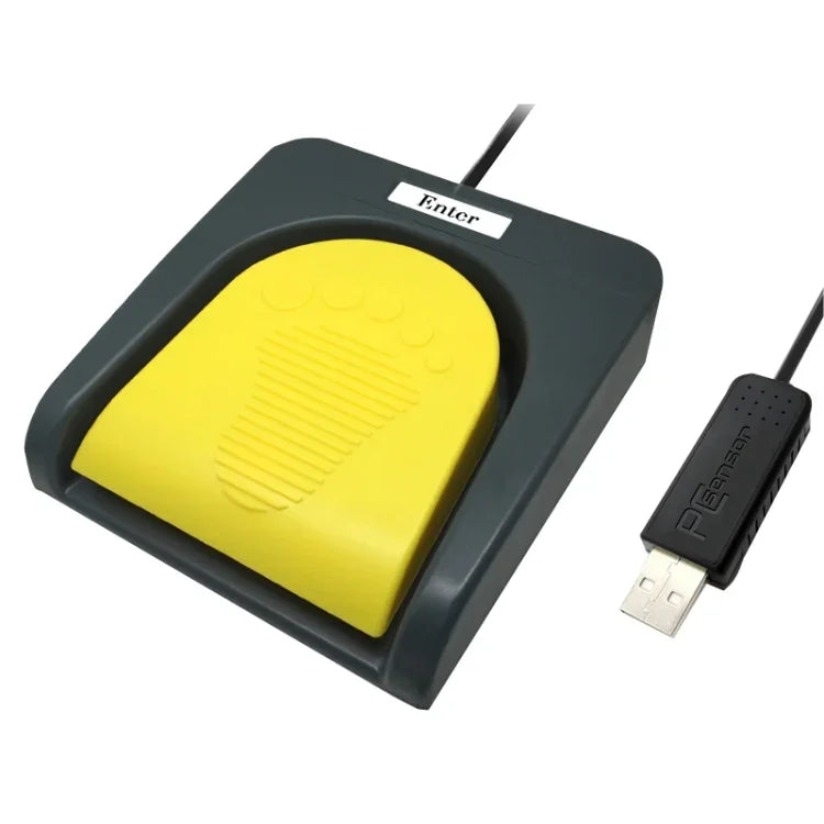 Pcsensor USB 풋 페달 컨트롤 스위치 키보드 어댑터 컴퓨터용, FS2016, FS2019