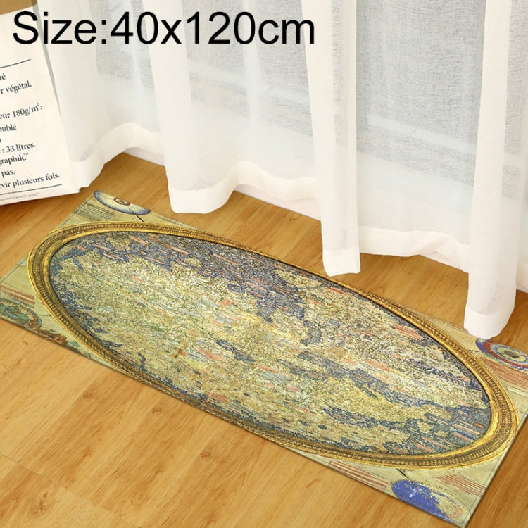 세계 지도 카펫 러그 침실 어린이 아기 놀이 매트 메모리 폼 지역 러그 카펫, 40x60cm, 40x120cm, 60x90cm, 60x180cm