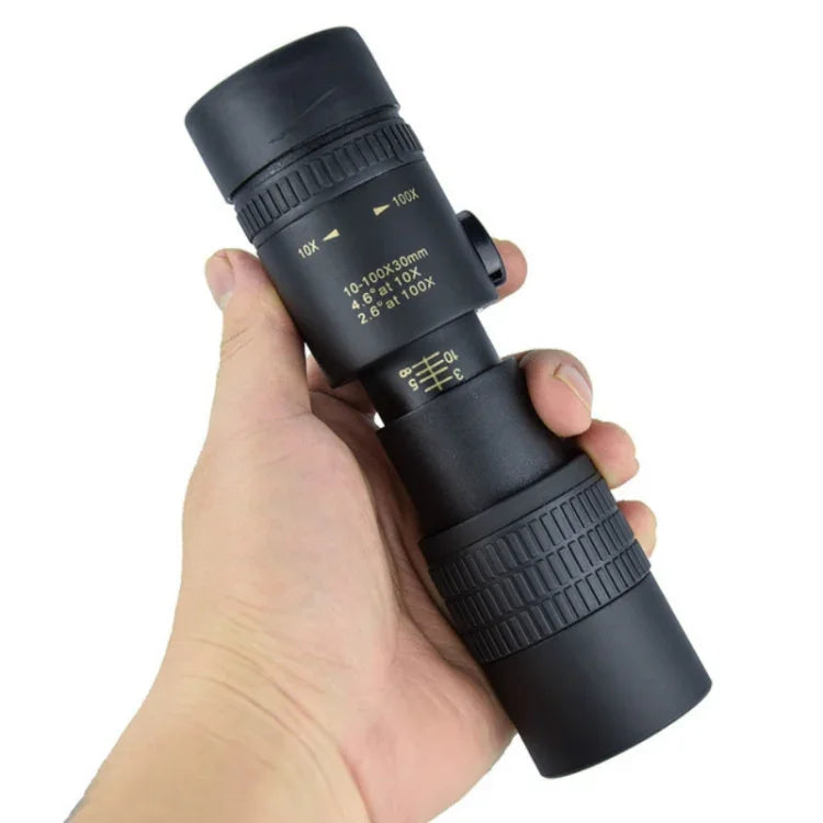 고배율 HD 저조도 야간 투시 연속 줌 단안경, 10 - 30 x 30