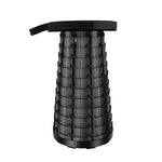 야외 휴대용 접이식 텔레스코픽 플라스틱 의자 캠핑 낚시 정원 의자, 47cm(검정), 47cm(빨강), 47cm(노랑)