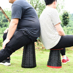 야외 휴대용 접이식 텔레스코픽 플라스틱 의자 캠핑 낚시 정원 의자, 47cm(검정), 47cm(빨강), 47cm(노랑)
