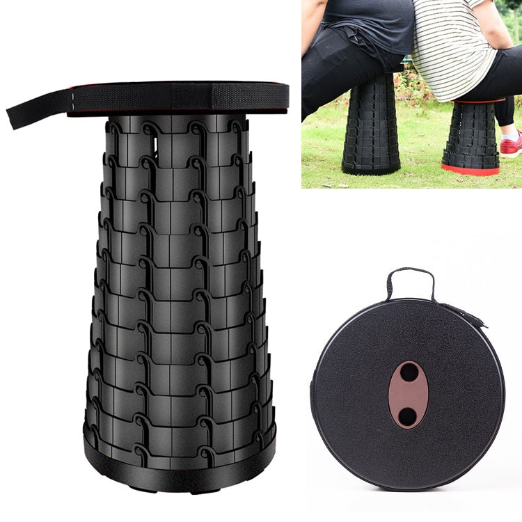 야외 휴대용 접이식 텔레스코픽 플라스틱 의자 캠핑 낚시 정원 의자, 47cm(검정), 47cm(빨강), 47cm(노랑)