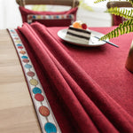 단색 방수 테이블보 린넨 직사각형 테이블보, 130x220cm, 130x240cm, 140x260cm, 130x300cm, 140x220cm, 140x240cm, 140x300cm
