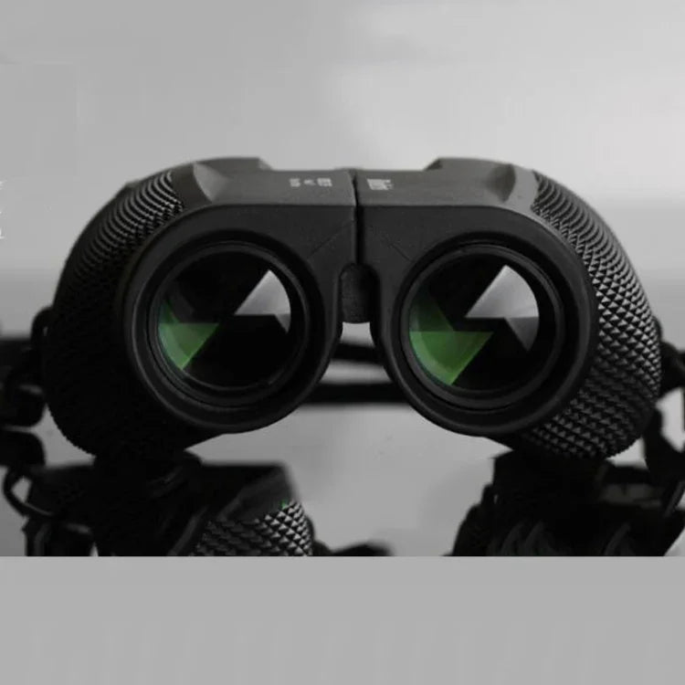 ROLISS 10X25 야외 스포츠 휴대용 방수 주머니 쌍안경 고배율 망원경, 10X25