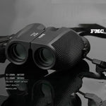 ROLISS 10X25 야외 스포츠 휴대용 방수 주머니 쌍안경 고배율 망원경, 10X25