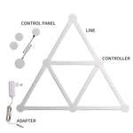 JSK-P22 스마트 RGB 모자이크 조명 리듬등 아마존 알렉사 / 구글 어시스턴트 / 두어OS 지원, 미국 플러그, 유럽 플러그, 영국 플러그