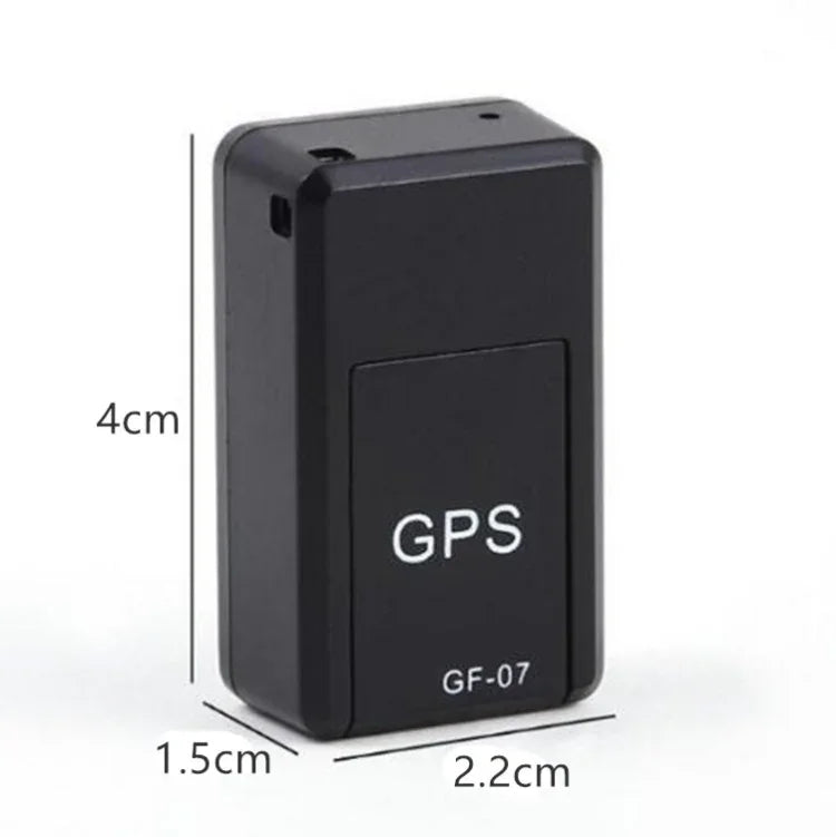 GF07 미니 GPS 추적기 강력 자석 위치 확인 음성 제어 녹음 분실 방지 장치 2G 네트워크만 지원, GF07