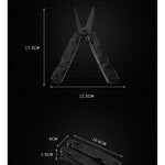 15 in 1 야외 캠핑 생존 도구 접이식 다기능 포켓 플라이어, 10 in 1, 11 in 1