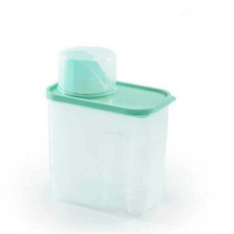 가정용 플라스틱 투명 세탁 세제 보관함 저장 용기, 2L, 3L