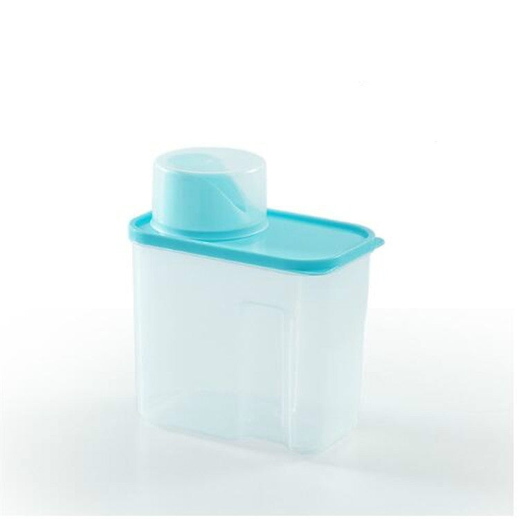 가정용 플라스틱 투명 세탁 세제 보관함 저장 용기, 2L, 3L
