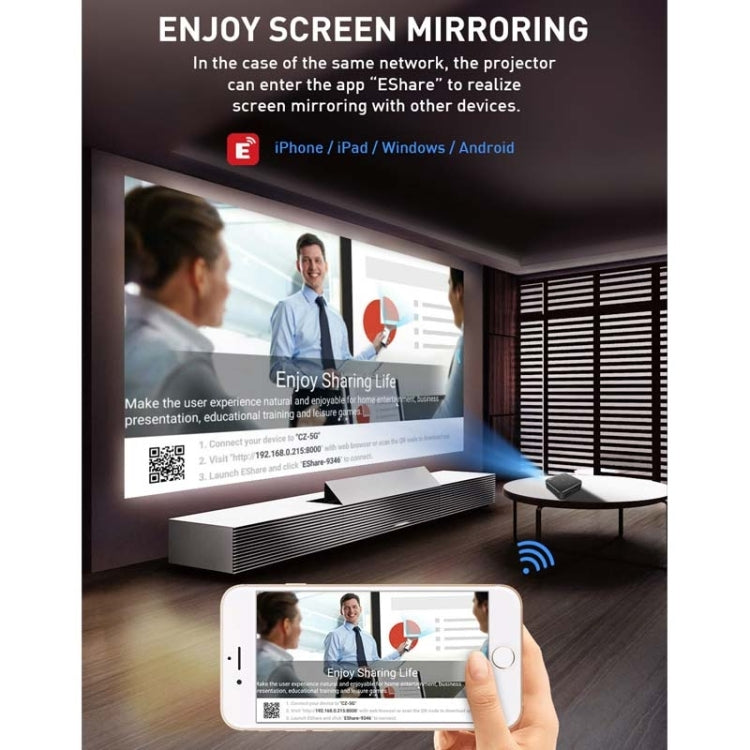 P11 4K HD DLP 미니 3D 프로젝터 4G + 32G 스마트 마이크로 편리한 프로젝터, 영국 플러그, 호주 플러그