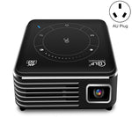 P11 4K HD DLP 미니 3D 프로젝터 4G + 32G 스마트 마이크로 편리한 프로젝터, 영국 플러그, 호주 플러그