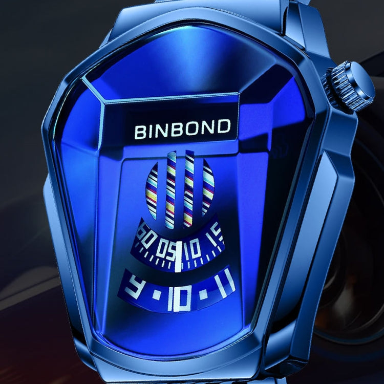 BINBOND 기관차 컨셉 시계 남성용 라이브 블랙 테크놀로지 시계, 골드 메쉬 벨트 풀 골드 블루 페이스, 골드 메쉬 벨트 풀 골드 골드 페이스, 블랙 메쉬 벨트 블랙 스틸 블루 페이스, 블랙 메쉬 벨트 블랙 스틸 화이트 페이스, 화이트 메쉬 벨트 화이트 스틸 블루 페이스