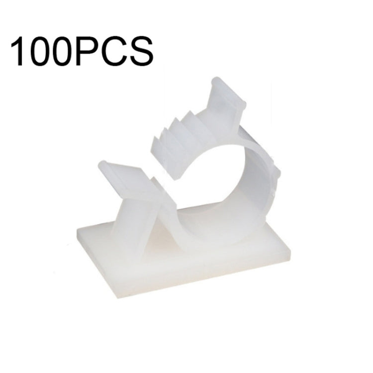 100개 조절식 자가 접착 와이어 고정 케이블 정리기, Y-0810, Y-1013, Y-1316, Y-1720, Y-2225