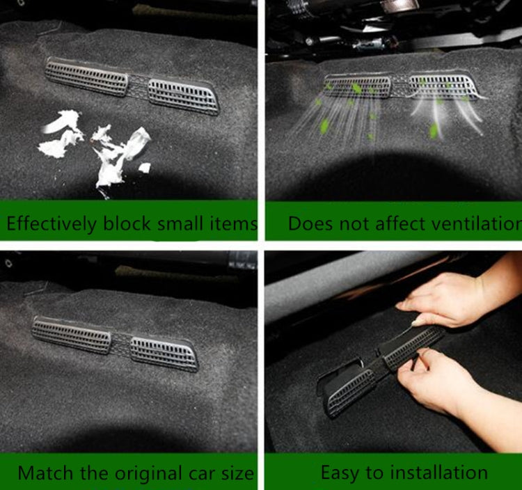 2 PCS Car Air Exhaust Cover Seat  Air Outlet Protection Cover for Skoda, Upgraded pair