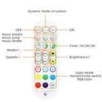 블루투스 수트 스마트 음악 사운드 제어 조명 스트립 방수 5050 RGB 다채로운 분위기 LED 조명 스트립 24키 리모컨 포함, 5M 150 LED, 5M 300 LED, 10M 300 LED, 10M 600 LED, 15M 450 LED, 20M 360 LED, 30M 540 LED