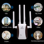 CF-WR758AC WIFI 신호 증폭기 무선 네트워크 강화 리피터, EU 플러그, US 플러그, AU 플러그, UK 플러그