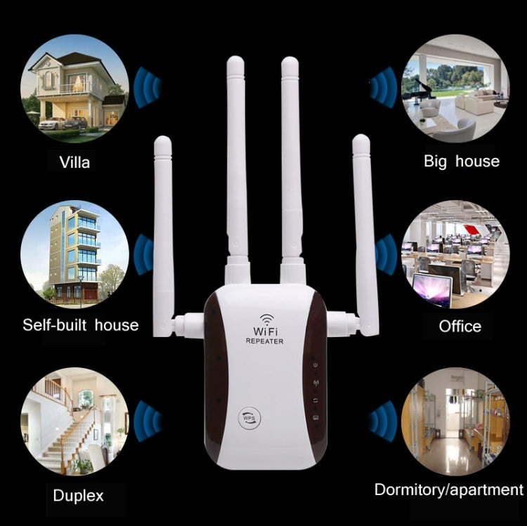 CF-WR758AC WIFI 신호 증폭기 무선 네트워크 강화 리피터, EU 플러그, US 플러그, AU 플러그, UK 플러그