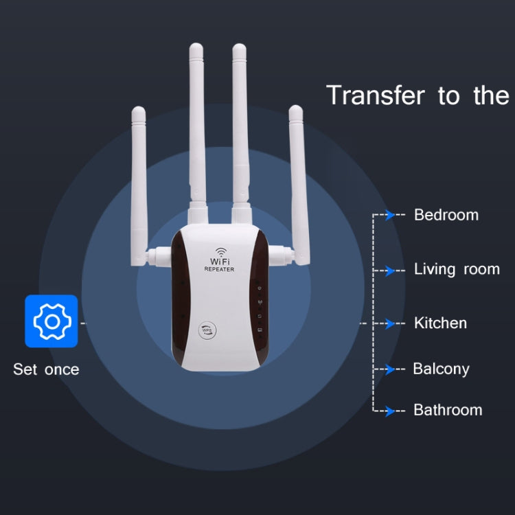 CF-WR758AC WIFI 신호 증폭기 무선 네트워크 강화 리피터, EU 플러그, US 플러그, AU 플러그, UK 플러그