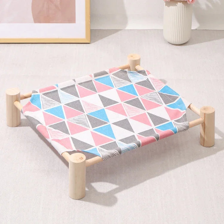 47x52cm 사계절 범용 분리형 세탁 가능 애완동물 침대 애완동물 둥지, 소형 노란 오리, 소형 컬러 삼각형, 소형 나무 회색 바닥, 소형 흰 고양이 머리, 소형 나무 알파카, 소형 파란 고양이 머리, 소형 분홍 사각형