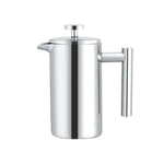 304 스테인리스 스틸 프렌치 프레셔 커피포트 수제 차 주전자, 350ml, 800ml, 1000ml