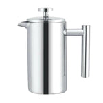 304 스테인리스 스틸 프렌치 프레셔 커피포트 수제 차 주전자, 350ml, 800ml, 1000ml
