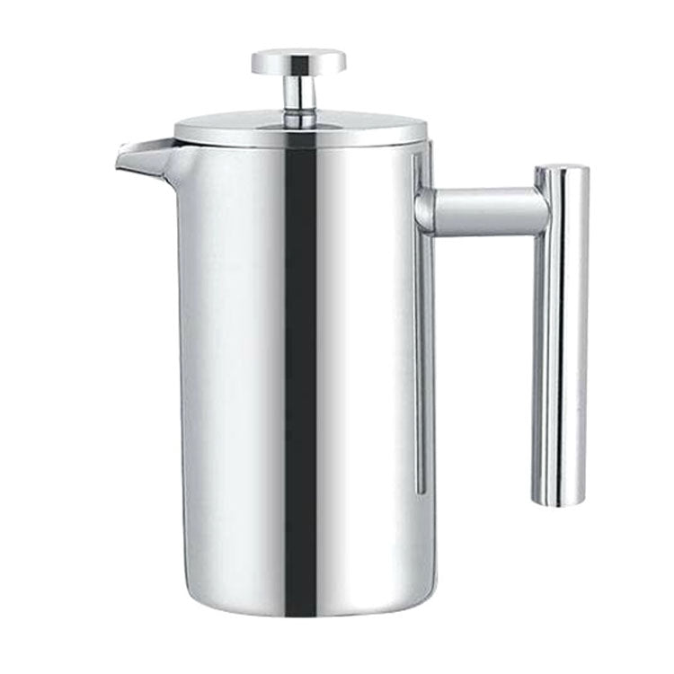 304 스테인리스 스틸 프렌치 프레셔 커피포트 수제 차 주전자, 350ml, 800ml, 1000ml