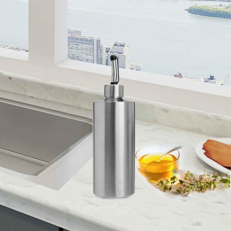 원통형 양념 병 스테인리스 오일 병, 250 ml, 350 ml, 550 ml