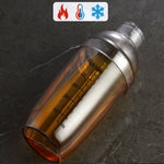 쉐이커 컵 PC 온스 컵 눈금 있는 쉐이커 쉐이커 밀크 티포트 주스 주전자, 350ml 일반 투명, 530ml 일반 투명, 700ml 일반 투명, 1000ml 일반 투명, 350ml 검정 이중 눈금, 530ml 검정 이중 눈금