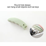 실리콘 충격 방지 손잡이 힘 절약 가방 운반용 비닐봉지 쇼핑백 손잡이 리프터, 분홍, 초록, 파랑