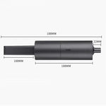 창의적인 미니 휴대용 진공 청소기 USB 충전 고출력 가정용 진공 청소기, 스페이스 그레이, 순백색