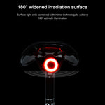 MEROCA MX2 스마트 센서 브레이크 테일 라이트 산악 자전거 라이트 USB 충전 로드 바이크 야간 주행 테일 라이트, 시트 쿠션 설치 블랙, 시트 쿠션 설치 컬러풀, 시트 쿠션 설치 골드 핑크, 시트 튜브 설치 블랙