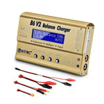 HTRC B6 V2 모델 비행기 충전기 스마트 밸런스 충전기, US 플러그, EU 플러그, UK 플러그, AU 플러그