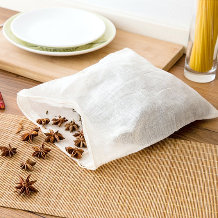 100개입/팩 20x25cm 수프 거즈 필터 백 주방용품 수프 찌꺼기 분리 백, 수프 거즈 필터