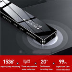 MROBO A10 전문 음성 녹음기 HD 노이즈 감소 학생용 MP3 컬러 스크린 플레이어, 8GB, 16GB