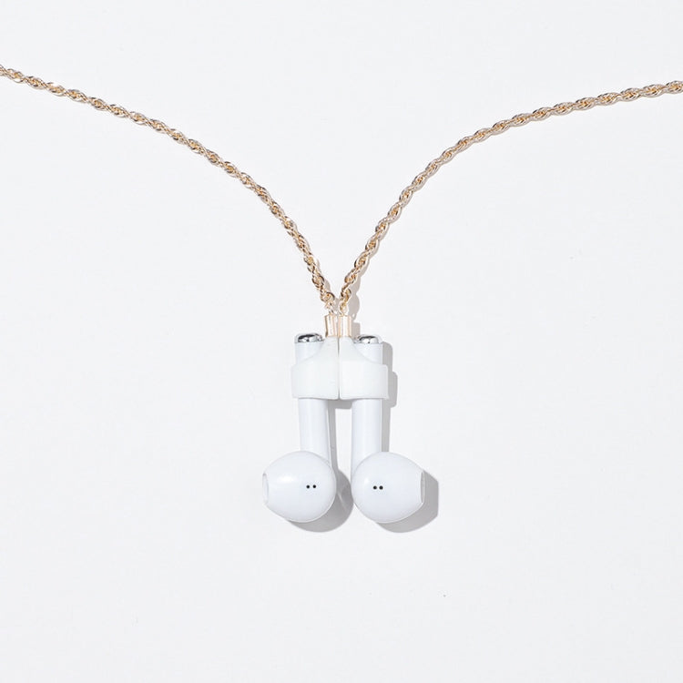AIRPODS 무선 헤드셋 분실 방지 체인 강력한 자석 슬리브 티타늄 스틸 스테인리스 스틸 색상 유지 분실 방지 목걸이, 골드, 로즈 골드, 블랙 골드, 스틸 색상