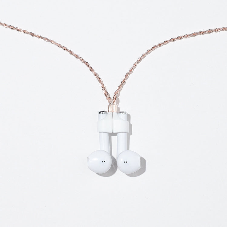 AIRPODS 무선 헤드셋 분실 방지 체인 강력한 자석 슬리브 티타늄 스틸 스테인리스 스틸 색상 유지 분실 방지 목걸이, 골드, 로즈 골드, 블랙 골드, 스틸 색상