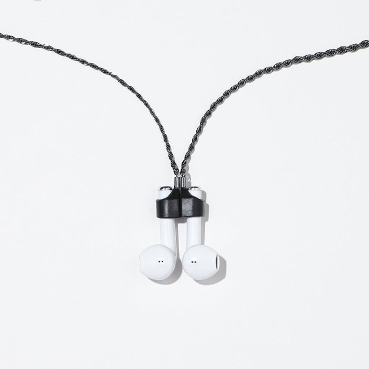 AIRPODS 무선 헤드셋 분실 방지 체인 강력한 자석 슬리브 티타늄 스틸 스테인리스 스틸 색상 유지 분실 방지 목걸이, 골드, 로즈 골드, 블랙 골드, 스틸 색상