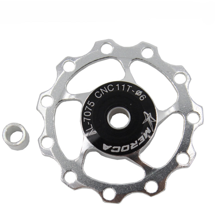 MEROCA 금속 베어링 산악 자전거 도로 자전거 뒷변속기 가이드 휠 11T/13T 가이드 휠, 11T 블랙, 13T 블랙, 11T 레드, 13T 레드, 11T 블루, 13T 블루, 11T 퍼플, 13T 퍼플, 11T 실버, 13T 실버, 11T 전기 도금 컬러풀