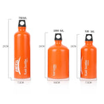 BRS 야외 연료 휴대용 알루미늄 합금 오일 병, 750 ML, 1000 ML, 530 ML
