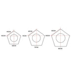 애완동물 텐트 침구 매트 강아지 침대, 소형 40cm, 중형 45cm, 대형 50cm