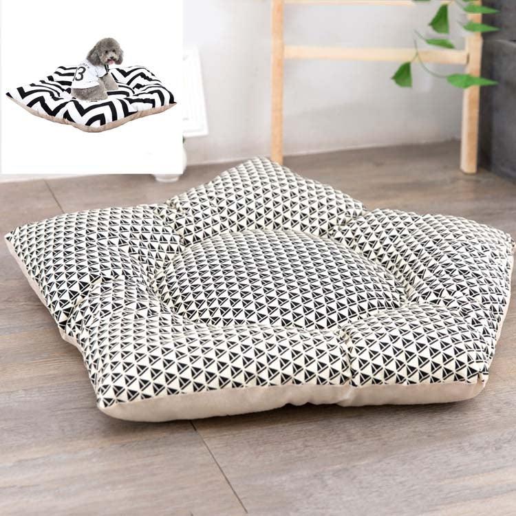 애완동물 텐트 침구 매트 강아지 침대, 소형 40cm, 중형 45cm, 대형 50cm